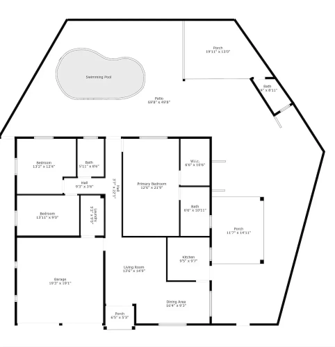 3 Bedrooms Cottage