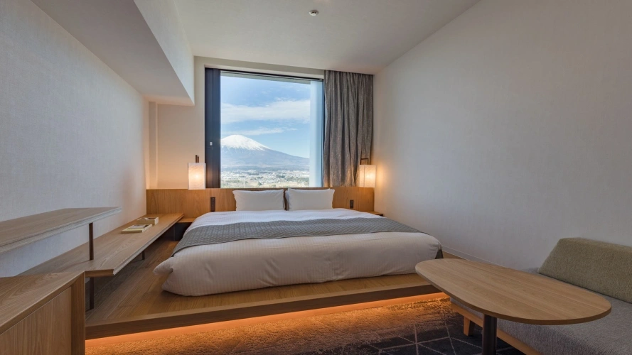 Double room with Fuji view