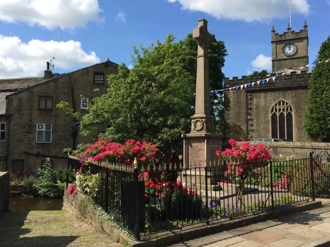 Fuchsia Bank CottageOver view