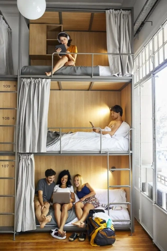 Bed in Dorm