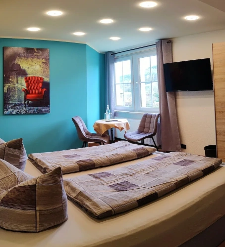 Classic Triple room with garden view