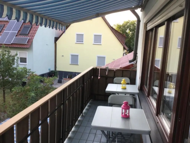 Apartment with balcony