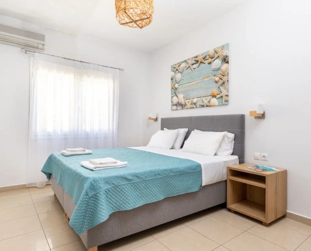 Standard Twin room with balcony and with sea view