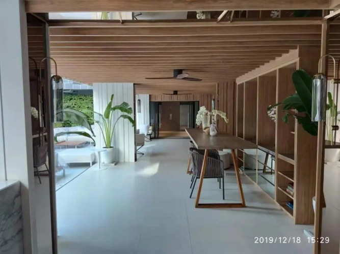 Apartment with garden view