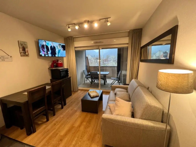 Appt hyper-centre Loudenvielle 4pers Terrasse Sud vue montagne