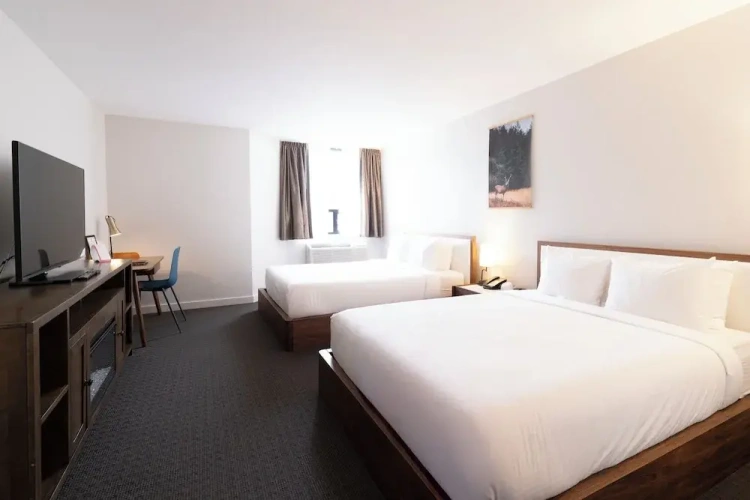 Deluxe Quadruple room with city view