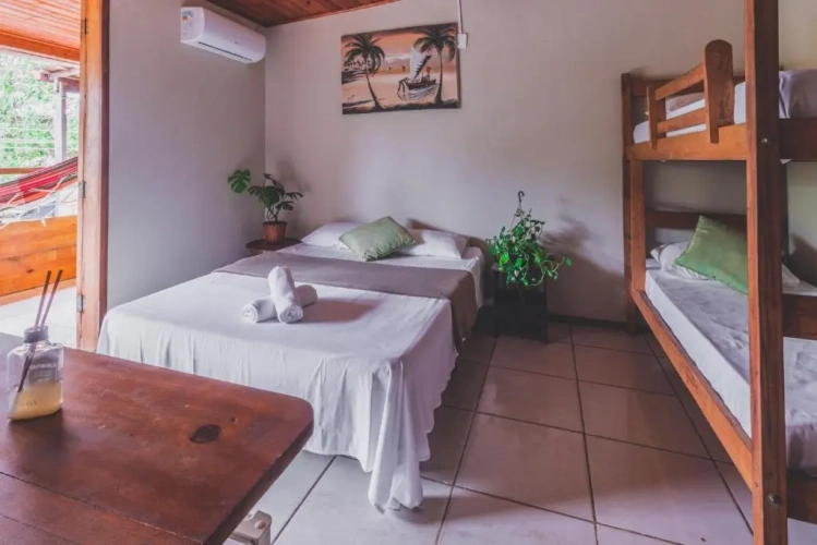 Standard Quadruple room with balcony