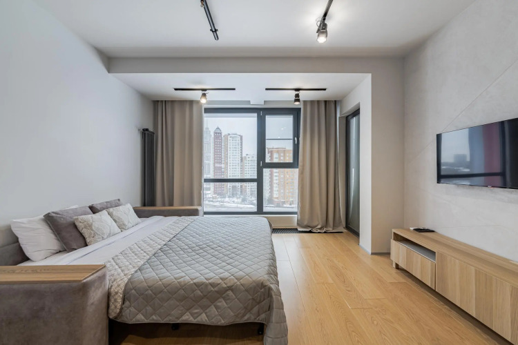 Фотография номера квартиры Апартаменты Smart Host на бульваре Ходынский 20А