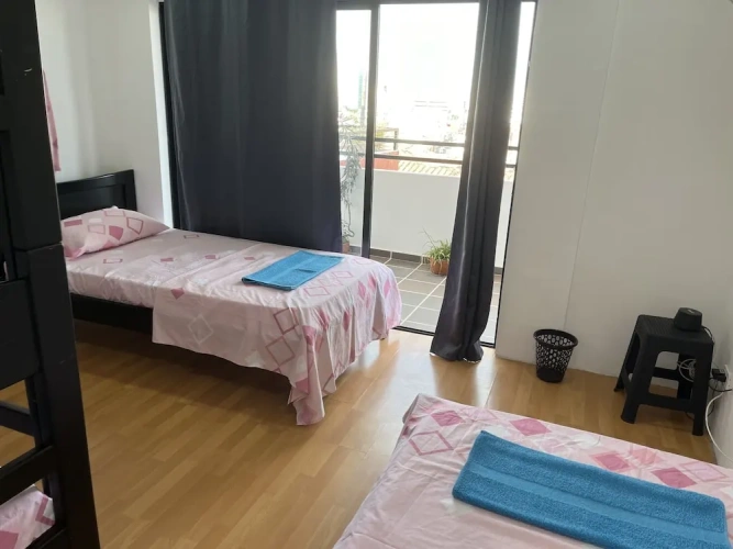 Standard Quadruple room with city view