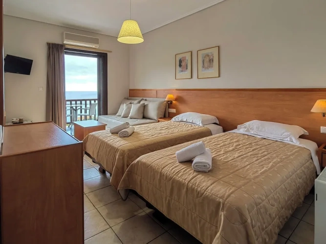 1 Bedroom Standard Double room with sea view