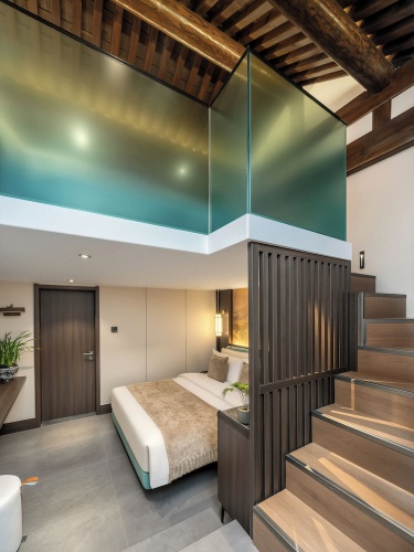 Comfort Quadruple room with courtyard view