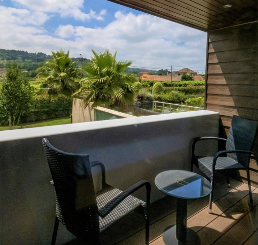 Superior Double room with balcony and with garden view