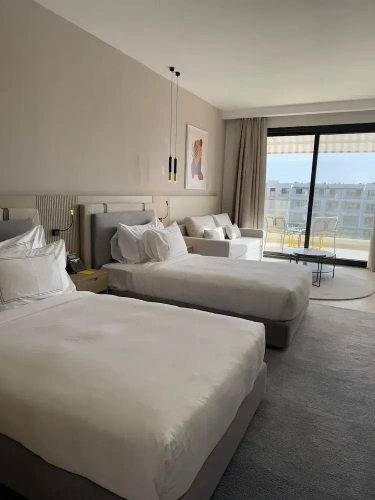 Superior Twin room with pool view