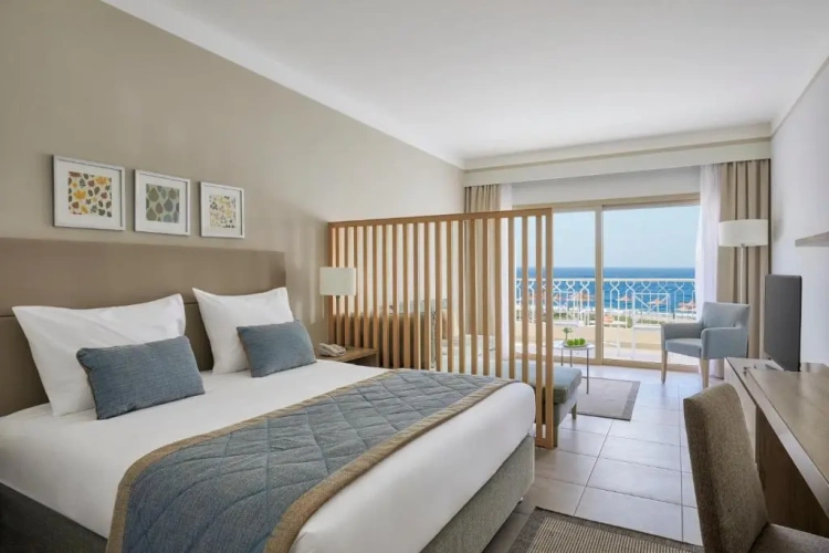 Deluxe Double Family room with partial sea view
