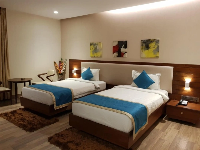 Deluxe Double room with city view