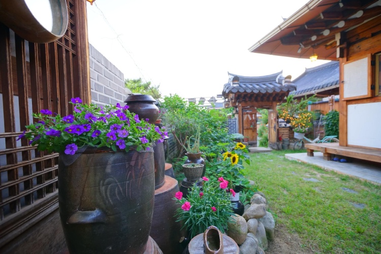 Outside