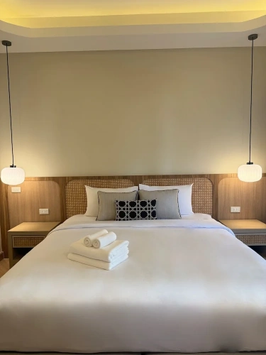Deluxe Double room with balcony and with pool view