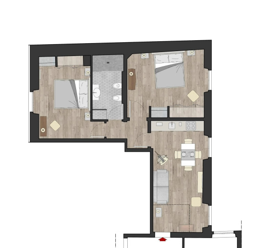 Cherubini Palace Thematic Apartment
