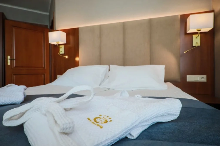1 Bedroom Deluxe Double room with balcony and with mountain view