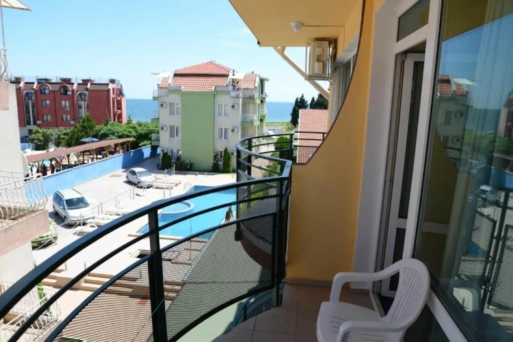 Deluxe Double room with balcony and with sea view