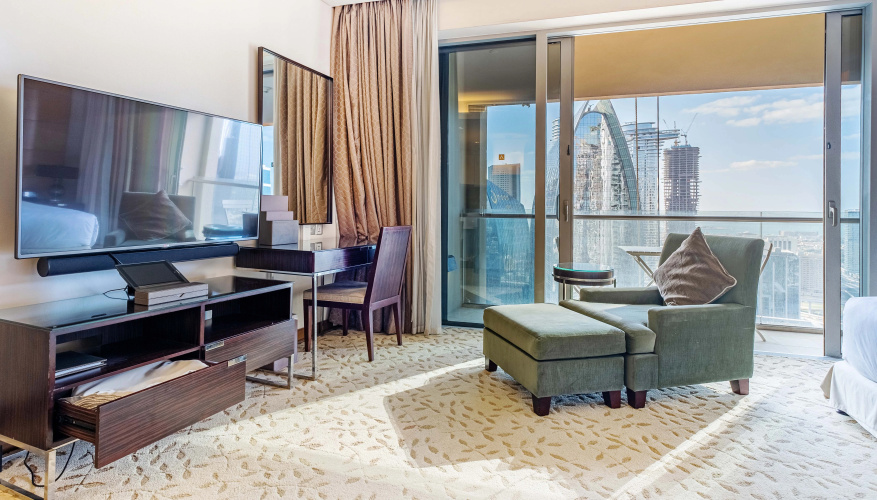 Studio with a view at The Address Dubai Mall