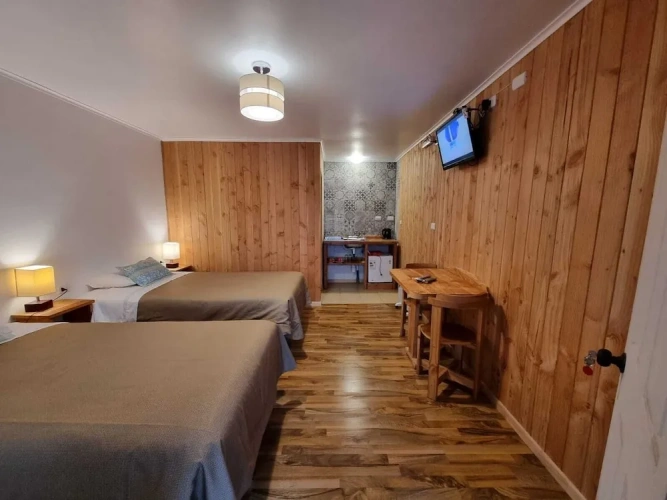 Standard Twin room with garden view