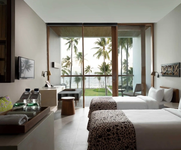 Deluxe Twin room with ocean view