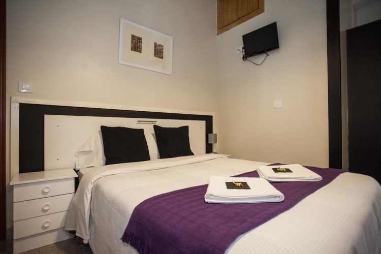 Standard Twin room with balcony and with view