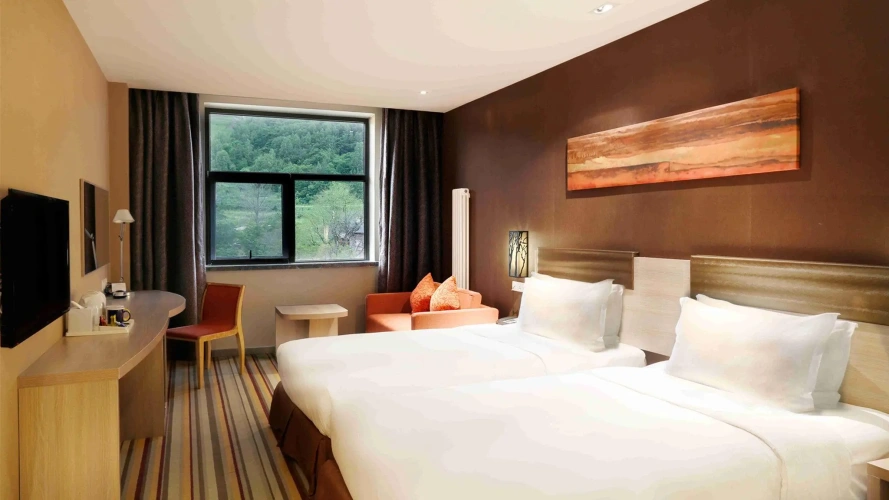 Standard Twin room with mountain view