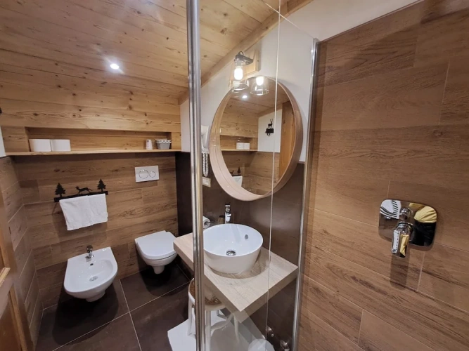 Standard Double room with balcony and with mountain view