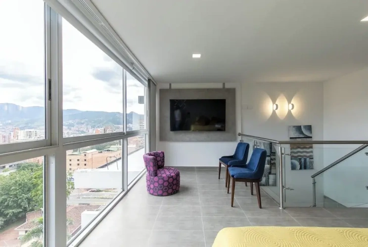 Standard Duplex room with city view