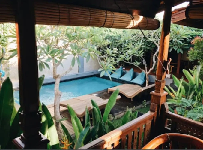 Double Villa with garden view