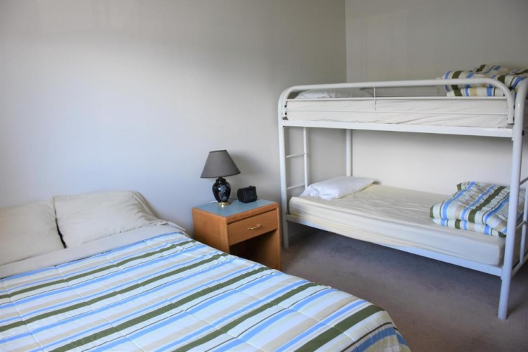 Bed in Dorm (male dorm) with view