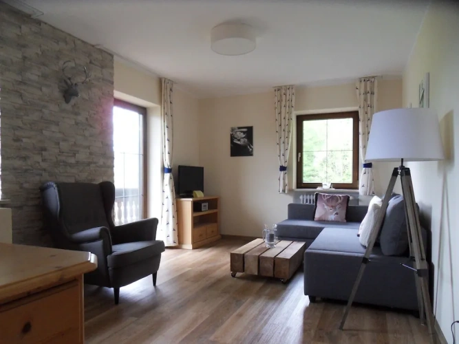 Luxury Double Apartment with land view
