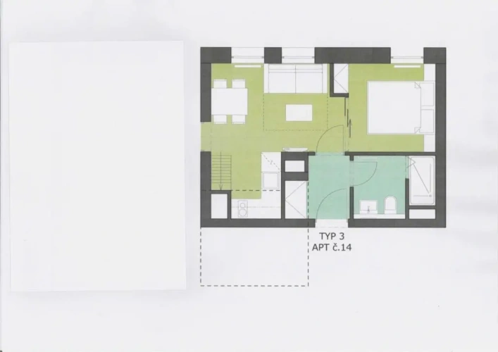 1 Bedroom Apartment