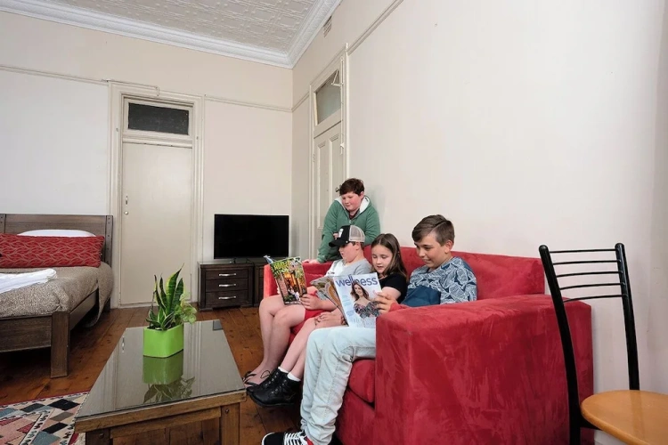 Standard Quadruple Family room