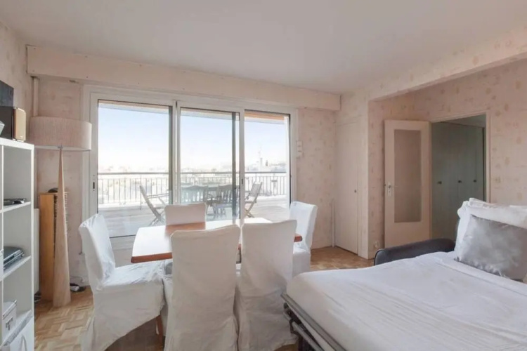 Cosy Flat With big Terrace for 6p - Eiffel Tower