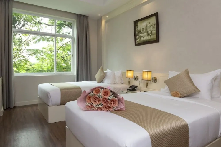 Deluxe Twin room with balcony