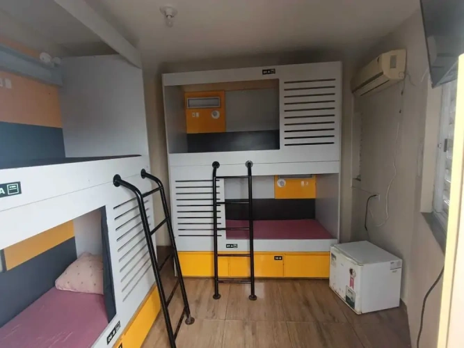 Standard Quadruple Family room with balcony and with city view