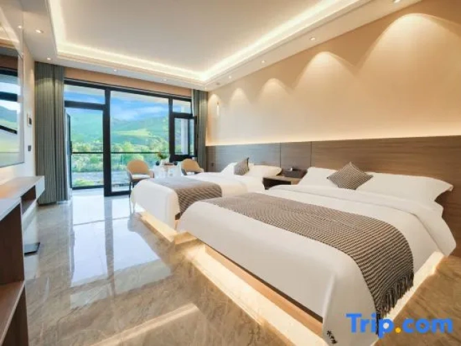 Standard Twin room with mountain view