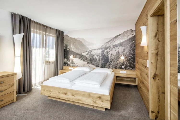 Comfort Double room with balcony and with mountain view