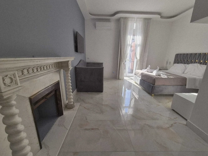 Comfort Quadruple room with partial sea view