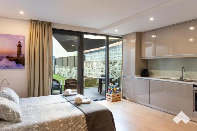 Double Apartment with garden view