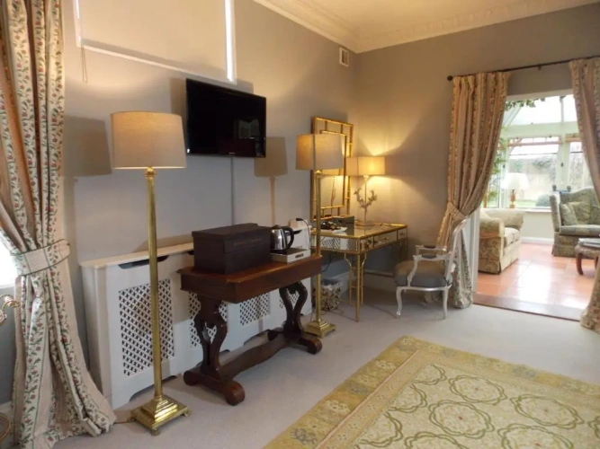 Double Suite with balcony and with garden view