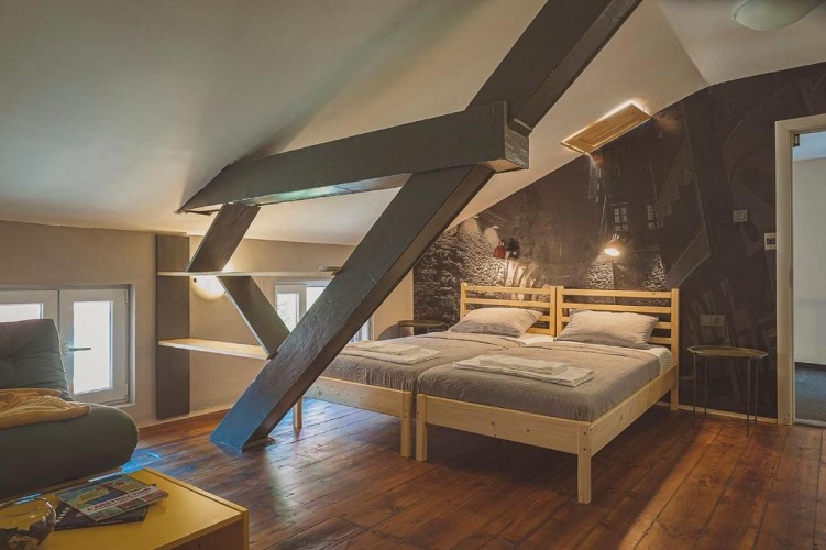 Standard Double room with balcony and with view