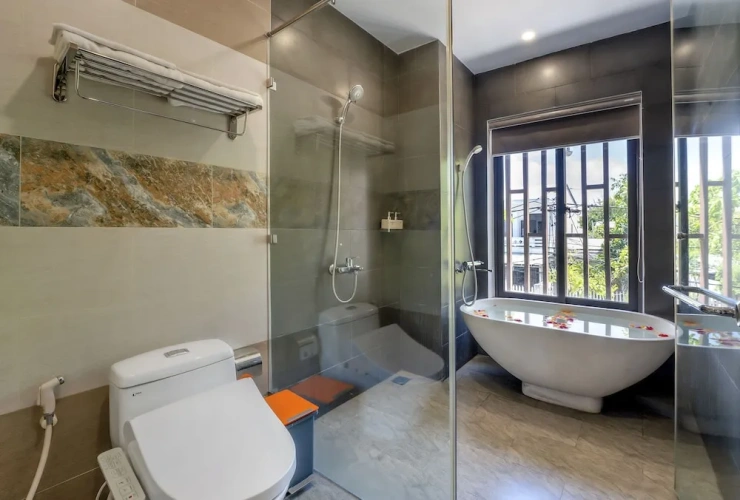 Standard Double room with balcony and with pool view