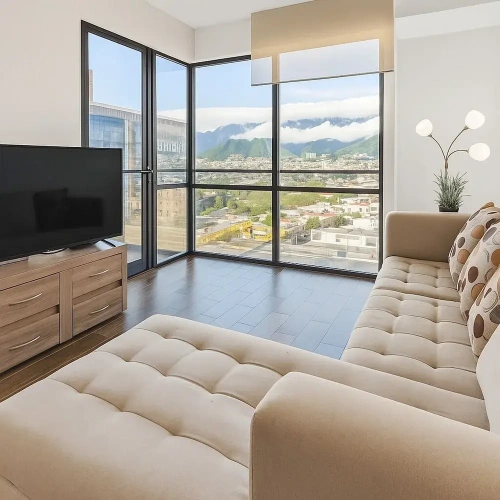 2 Bedrooms Superior Apartment with balcony and with mountain view