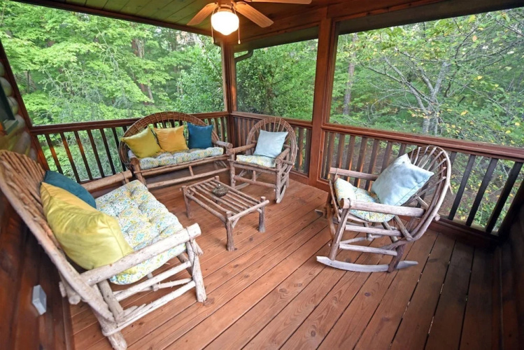 Bearly A Care At Aska- Blue Ridge