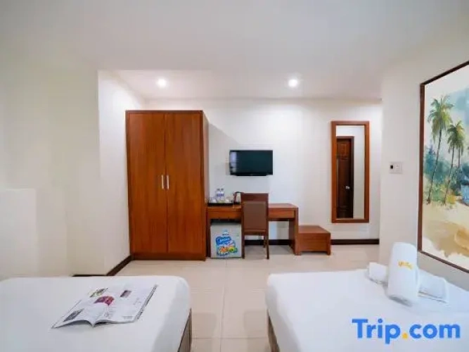 Deluxe Twin room with city view
