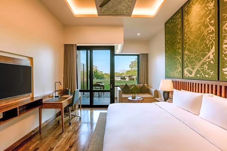 Deluxe Double room with garden view